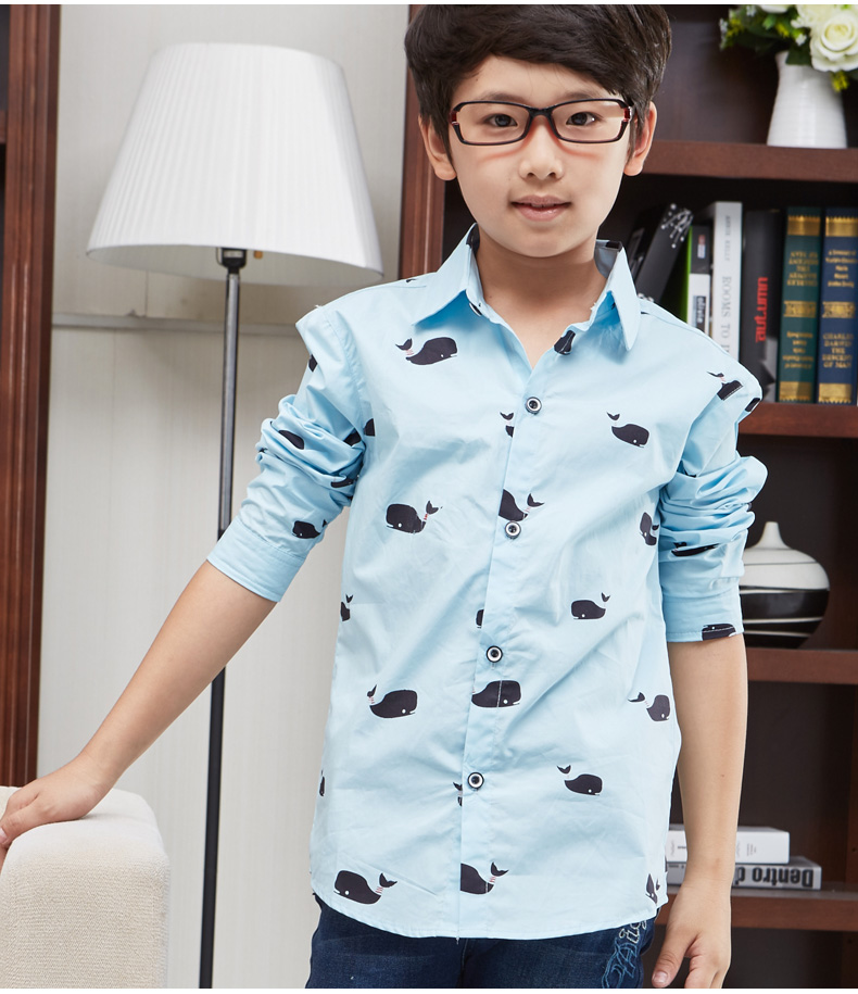 Chemise garcon à manche longue - Ref 2073279 Image 38