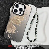 I0932 Левое золото + ручная огранка - серебристый цвет Hard Shell Серый Черный [Второй предмет в магазине стоит 0 юаней]