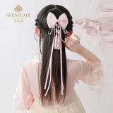 Ханьфу, детский аксессуар для волос с кисточками, ретро китайская шпилька, лента, косплей