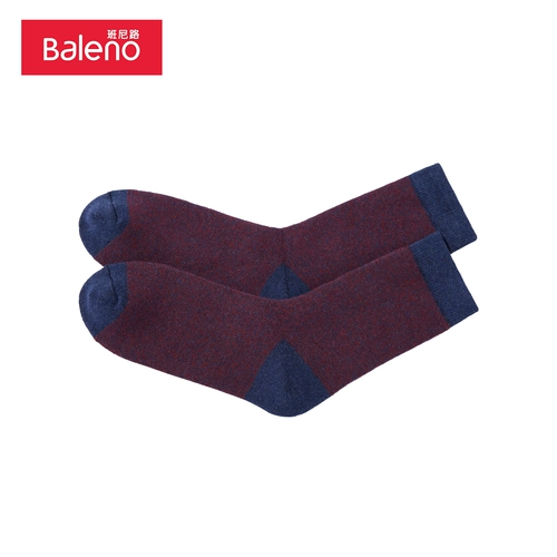 Baleno Benny Road 1 Пара сплошных цветов толстые средние носки длиной