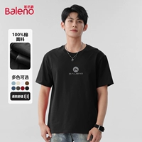 【1 кусок 220G Тяжелый короткий рукав】 Черный#МБ серый круглый этикетка