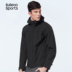 Baleno Benny Road Sports Jacket Men Casual Loose Street Style Áo khoác ngoài trùm đầu D - Áo khoác đôi áo thun polo nam Áo khoác đôi