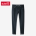 Baleno Benny Road Classic rách quần jeans nam Teen eo thấp quần thẳng nam quần áo thể thao nam Cao bồi