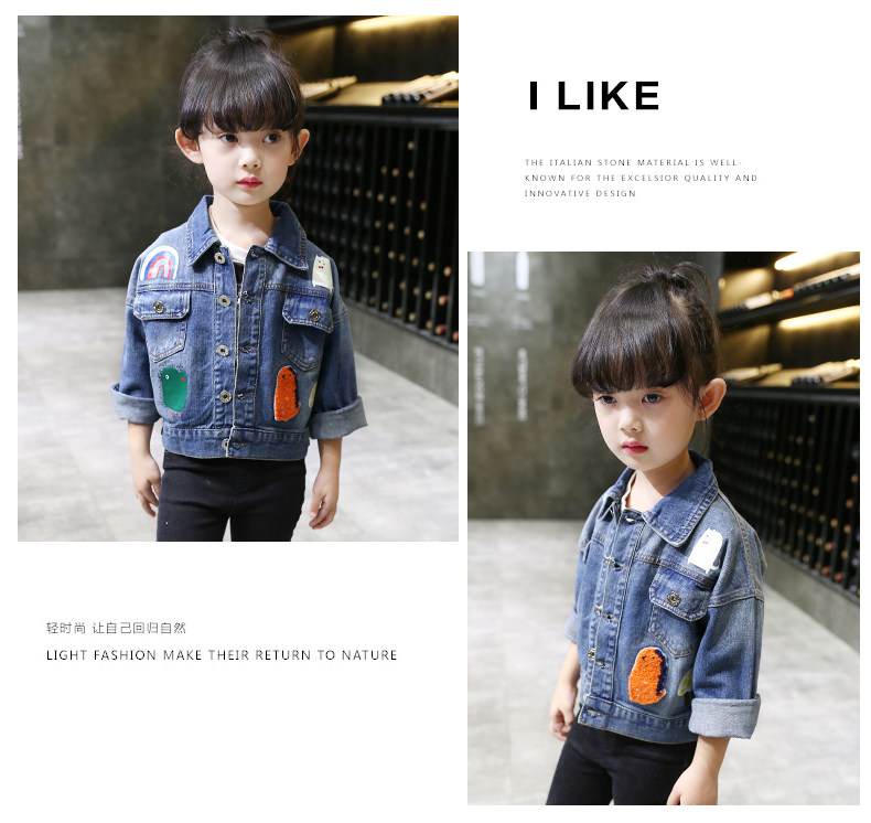 Blouson pour fille en toile - Ref 2158361 Image 16