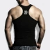 Áo vest nam cotton thể thao kiểu dáng mỏng thể thao cản trở áo thể thao mùa hè bó sát người trẻ áo khoác ba lỗ nam Áo vest cotton