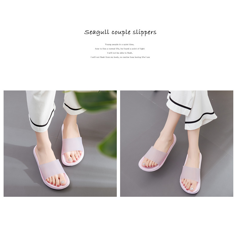 Doppio Nhật Bản-phong cách phòng tắm dép mùa hè nhà nhựa non-slip các cặp vợ chồng nam giới và phụ nữ trong nhà mùa hè tắm dép đi trong nhà