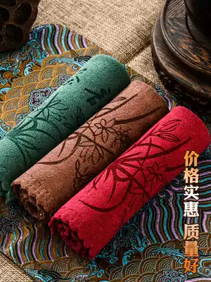 Tea towel tea towel cloth absorbent towel dust-proof cloth tea mat raising pot towel thickened tea set kung fu tea cloth tea cloth