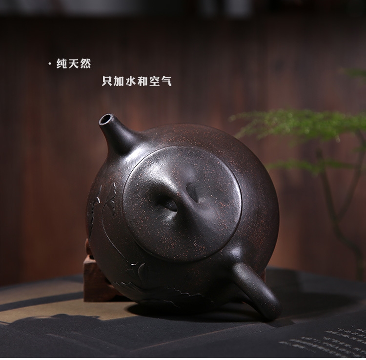 黑朱泥石瓢_28