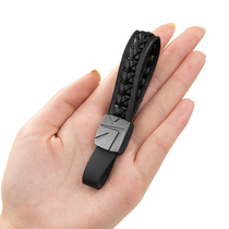 Wear car remote control keychain pendant creative personality hand-woven leather cord key chain pendant