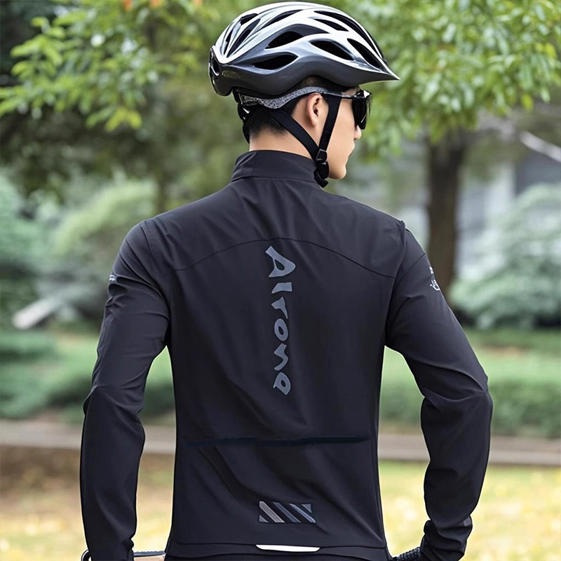 Cycling Windbreaker Men's Cycling Clothing 2026 New Spring and Autumn Bicycle Long-Sleeved Top Windproof Jacket Women's Summer