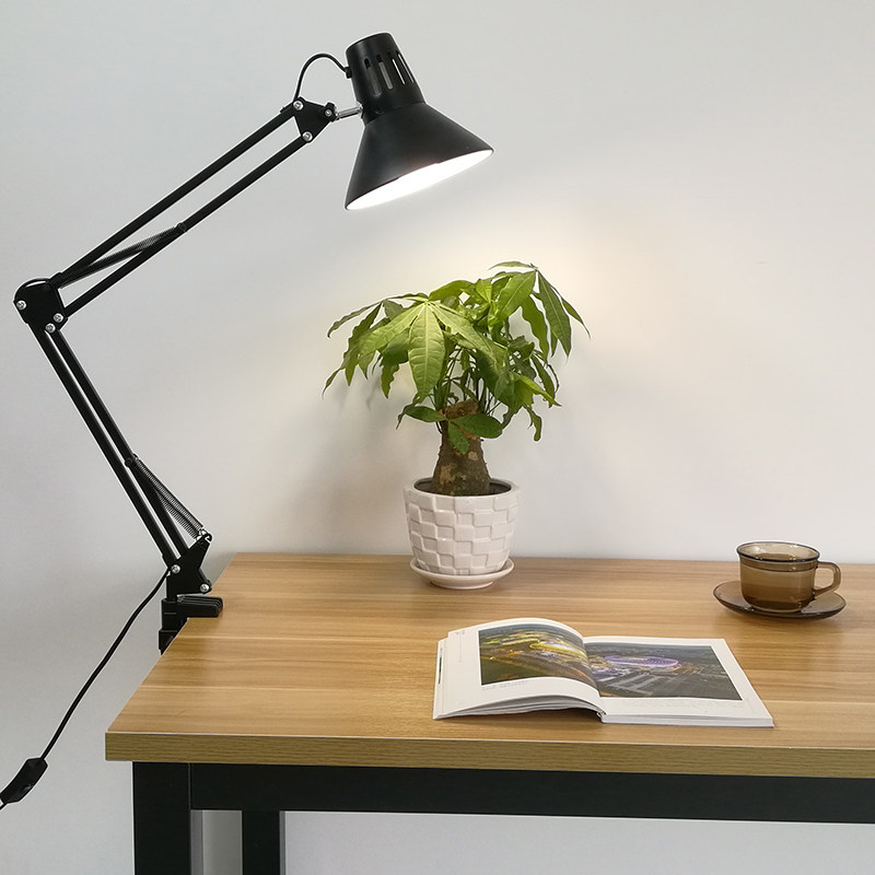 Hui LED long arm folded American eye - guarding desktop desktop nail work without stroke