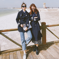 Han Edition Loose Casual 100 Hitch Woman in the middle of a small child 2022 Spring and autumn new Tibetan Green Coat Jacket