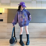 Весенняя детская толстовка, флисовая осенняя куртка с капюшоном, подходит для подростков