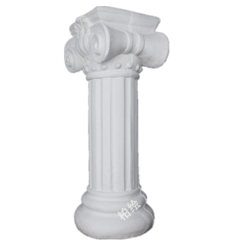 Gypsum statue Roman column head geometry Gypsum statue Sculpture sketch sketch ornaments Gypsum bottom sitting sculpture base