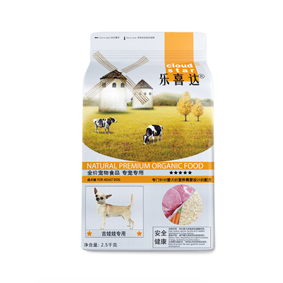 乐喜达 吉娃娃狗粮成犬幼犬专用粮小鹿茶杯鹿犬小型犬吃的鸡肉味