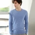 Mùa thu và mùa đông nửa cổ cao áo len cashmere tinh khiết áo len cashmere mỏng phù hợp với áo len cổ điển 100 tuổi trung niên - Áo len Cashmere Áo len Cashmere