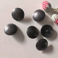 Железные серые кнопки сплава 3CM3 Юань 5 штук