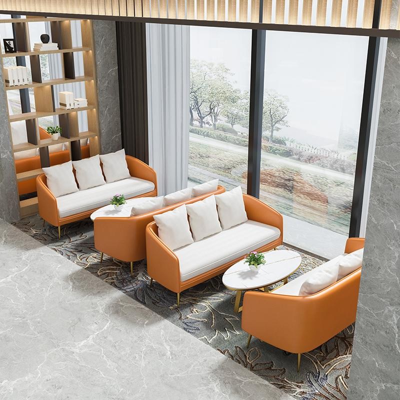 Net red cafe milk tea shop sofa card seat double sofa recreation clean bar dessert table and chair combination