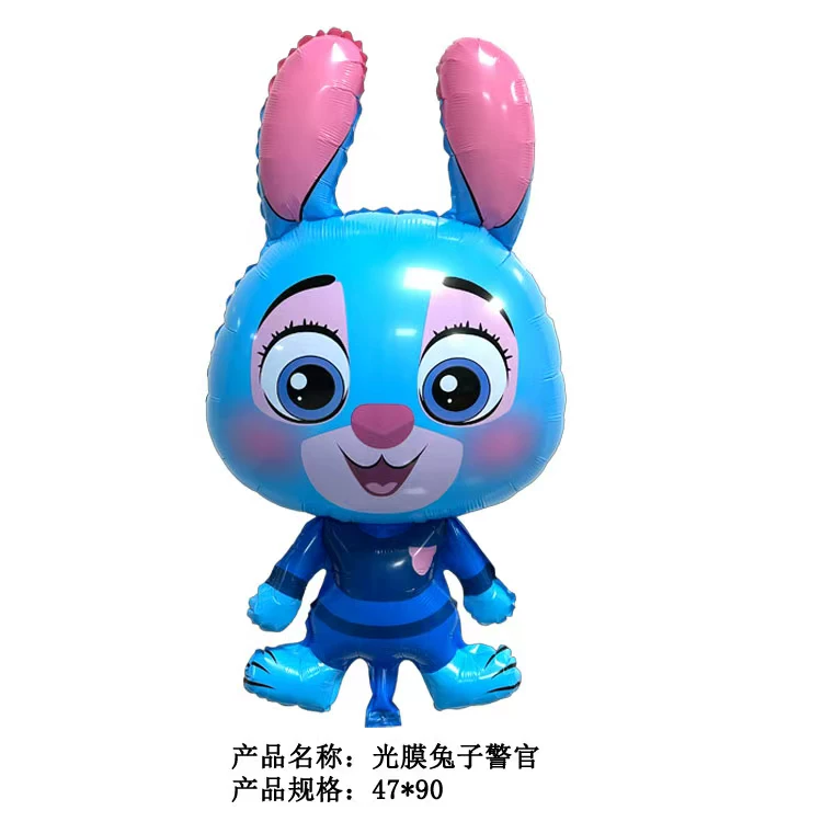 Ника Лета balloon в стиле Зootopia, Фокс Ника, Rabbit Officer летающие воздушные шарики оптом