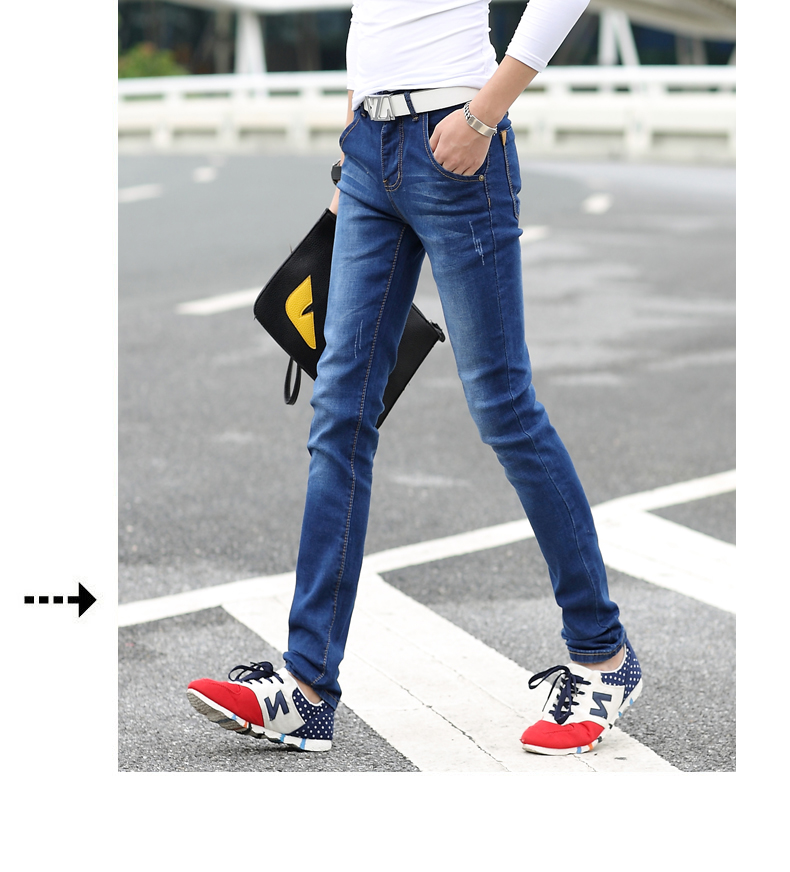Jeans pour jeunesse pieds Slim FRALAARRI en coton bio écologique pour été - Ref 1460837 Image 21