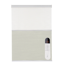 Electric day and night honeycomb curtains blackout blinds household heat insulation sunshade sun protection organ curtains bedroom living room study