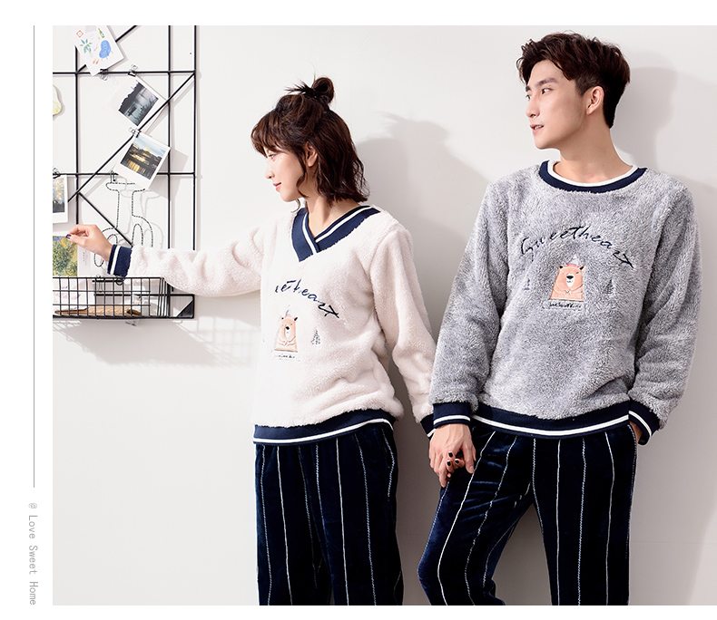 Pyjama mixte en Polyester Polyester  à manches longues - Ref 3005683 Image 9