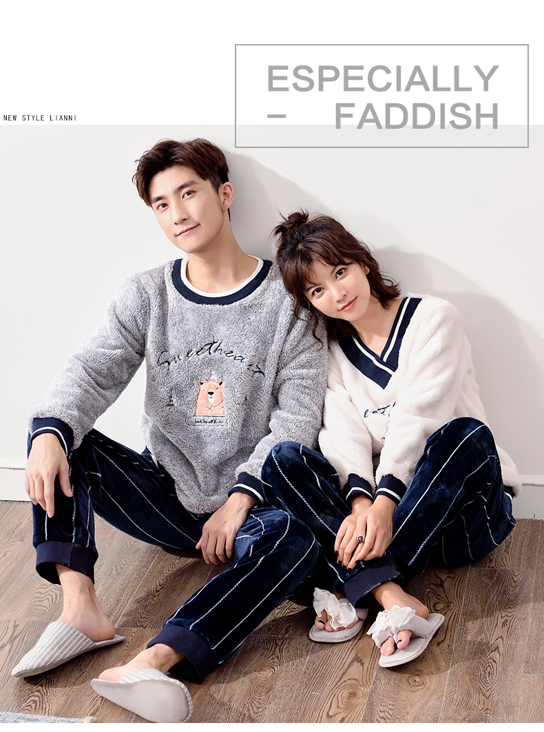 Pyjama mixte en Polyester Polyester  à manches longues - Ref 3005683 Image 6