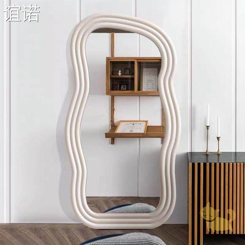 Mirror Trim Rims Handmade Diy material Package Self-adhesive border corner Wrapped Side Clay Cream Bubble Mirror 