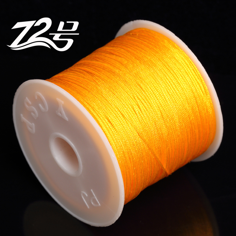 Dây thừng bện dây thừng bện dây 72 ngọc dòng handmade tay dây vòng tay vòng cổ vòng chân DIY Chất liệu nút thắt Trung Quốc - Vòng đeo tay Clasp vong deo tay