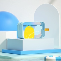 Синий, маленький