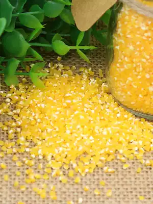 Zhu Luke Northeast corn grits fine 250g farm corn ballast Small ballast bract rice residue Whole grains Whole grains