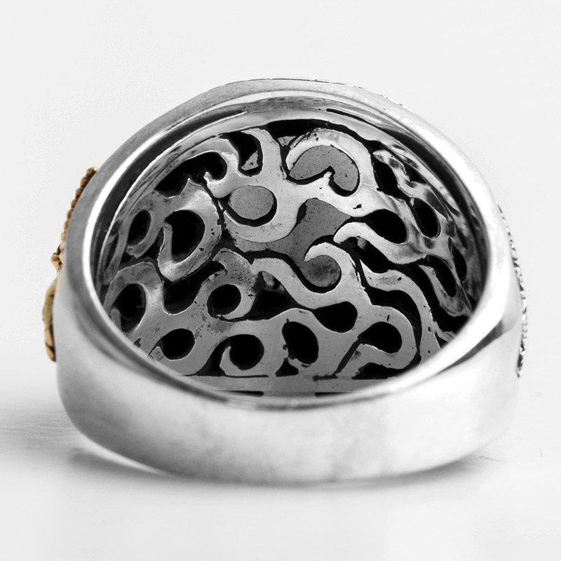 Bague homme RUIBEILA en Argenterie - Ref 3089194 Image 4