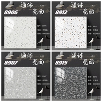 Whole body bright terrazzo floor tiles 800x800 living room dining room background wall mirror tile bathroom barber shop