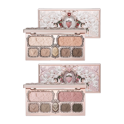 Палитра, клубника, комплексные румяна для лица