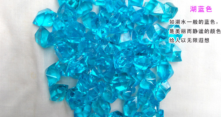Vật tư làm vườn Nuôi trồng thủy sản trang trí chai thủy tinh acrylic Đá pha lê Không hoa văn hóa thủy canh - Nguồn cung cấp vườn binh tuoi cay