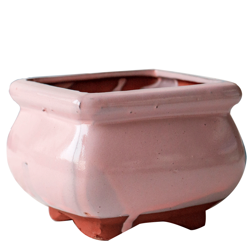 Meaty plant flower pot is more than meat flowerpot coarse pottery ceramic green the plants contracted large character of the creative small basin