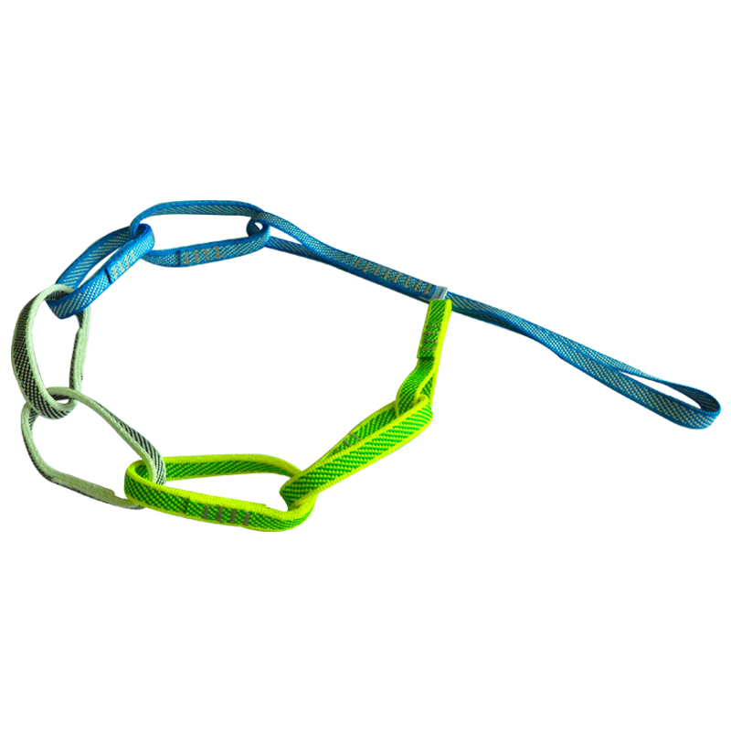 Ampanile rope flat belt ring outdoor rock climbing flat belt safety rope climbing protection with rescue safety gear B144