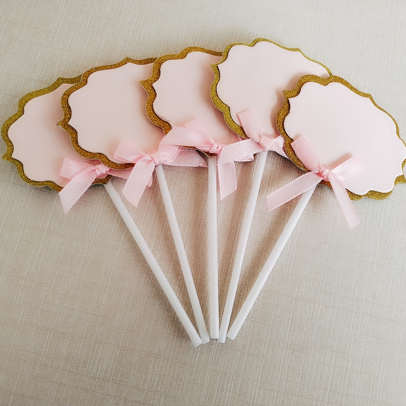 Birthday Cake Decoration Bow, Writable Paper Insert Card, Blank Blessing Greeting Card, Birthday Party Insert Card Birthday Cake Decoration Bow, Writable Paper Insert Card, Blank Blessing Greeting Card, Birthday Party Insert Card