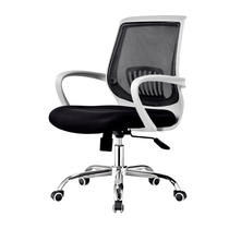 Guangzhou lifting net chair comfortable breathable office furniture office swivel chair staff computer chair staff chair