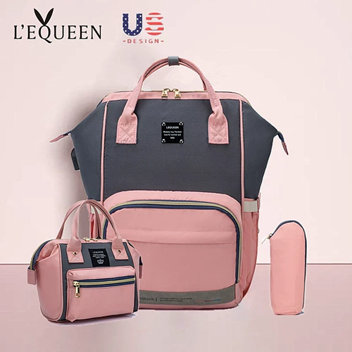 Водонепроницаемая сумка для матери и ребенка, универсальная портативная барсетка, вместительная и большая система хранения, комплект, рюкзак, 3 предмета