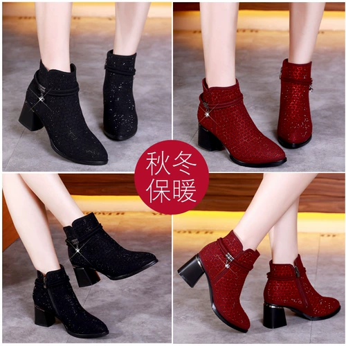 Демисезонная обувь, высокие танцующие сапоги, мягкая подошва