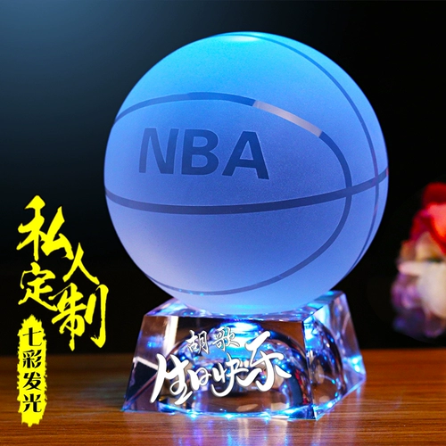 Хрустальный баскетбольный студент студент средней школы выпускной колледж мальчик подарка на день рождения мальчики Отправить братья практическая креативность