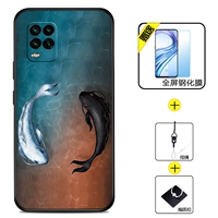 [Xiaomi 10 Youth Edition] Tai Chi Fish+Full -Escreen Steel Film+Rings+Lanyard