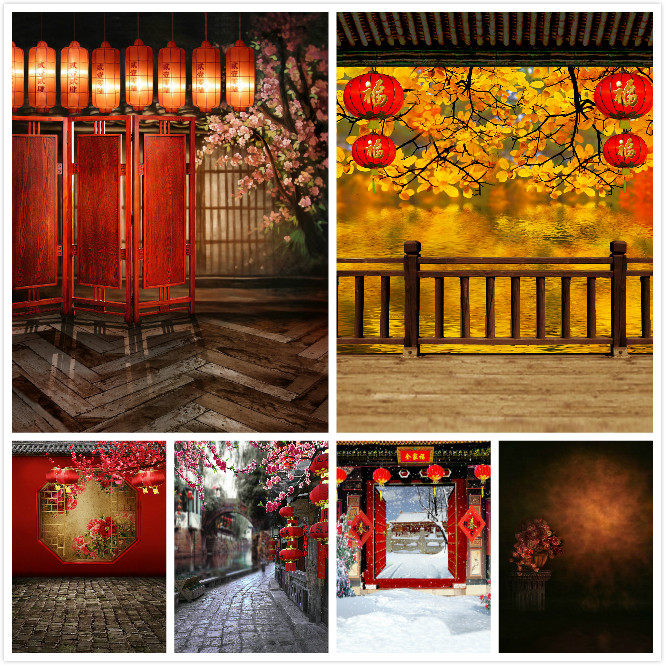 Photo gallery Family portrait photo background cloth ancient costume Chinese style theme background paper Festive photo Spring Festival wedding dress Children's New Year background cloth Family portrait background photo gallery photography shooting theme background