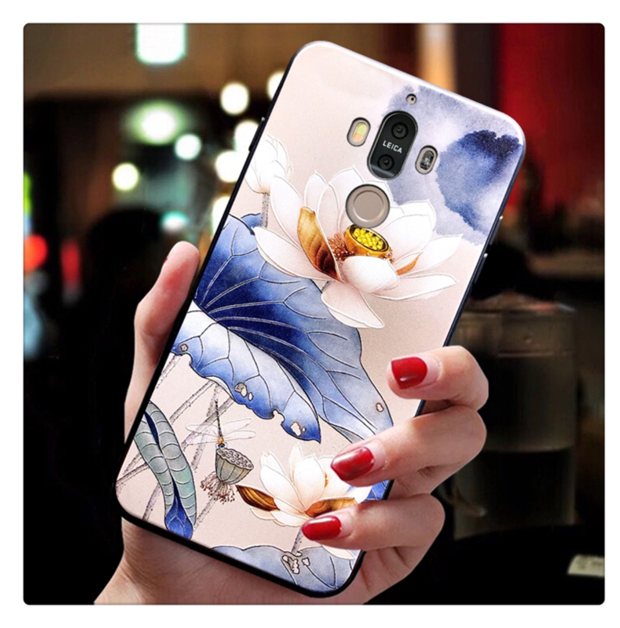 Huawei mete10 vỏ điện thoại di động nữ mate9 vỏ bảo vệ mate9pro mềm silicone mate8 shatter bao gồm tất cả m10 nam mate10pro cá tính sáng tạo vành đai khóa khung dây buộc mỏng - Nhẫn mẫu nhẫn nam đẹp 2020
