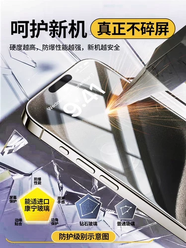 Apple, совместимый iPhone 15/16, защитный мобильный телефон, iphone, 13promax, 12 штук, защита глаз, защита при падении