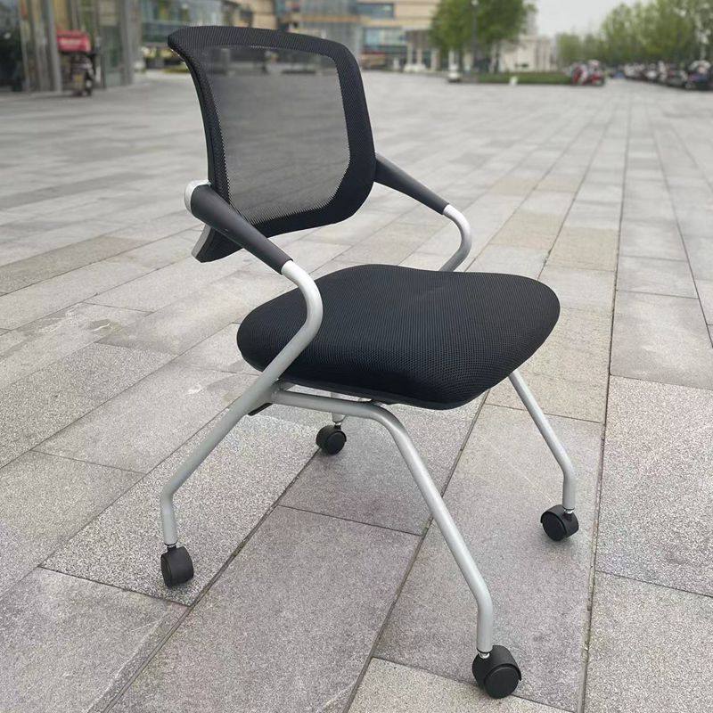 Training chair with writing board chair office chair mobile event meeting chair mesh chair multi-functional negotiation folding chair