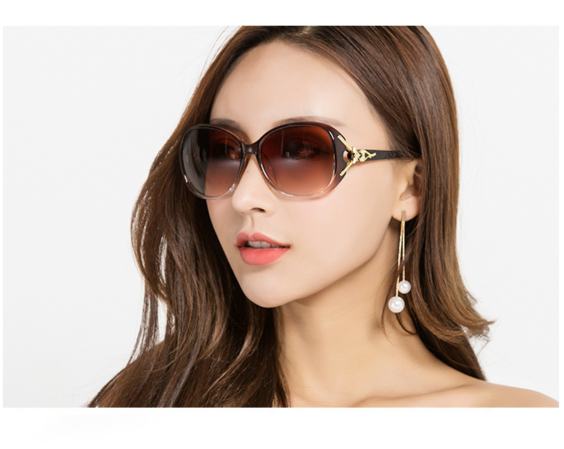 Kính mát vòng ladies retro mô hình ngôi sao 2018 new sunglasses triều nữ cá tính thanh lịch khuôn mặt tròn Hàn Quốc phiên bản của mạng đỏ