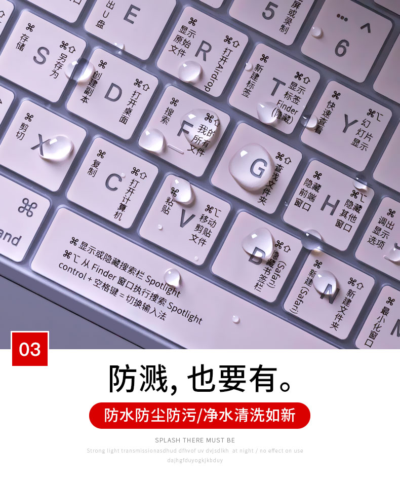 Air13.3 inch Máy tính xách tay mới của Apple Macbook 12 inch Air13 trong suốt Bàn phím Pro15 phim macbookpro bảo vệ phim Phím tắt chức năng hệ điều hành Học tập nhẹ silicone - Phụ kiện máy tính xách tay decal dán máy tính casio