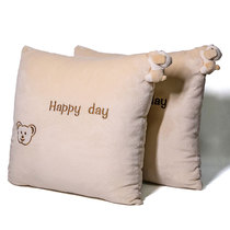 Car pillow cartoon car neck pillow car pillow back pillow one pair of four-piece car pillow